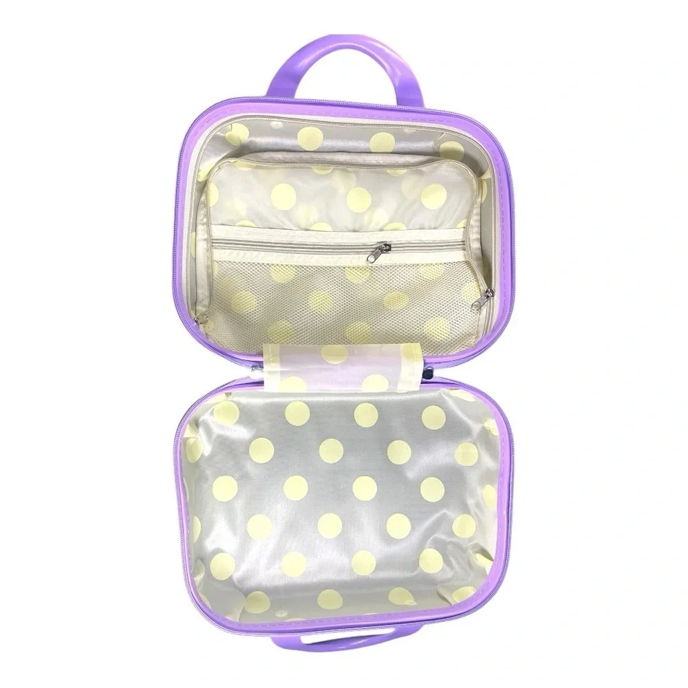 Hello Kitty Pink/Purple/Green Carry-On Hard-Shell Case